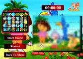 6 Dora the Explorer Girl Jigsaw Puzzle games online kids Gameplay