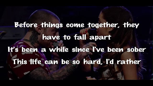 Mac Miller - My Favorite Part feat. Ariana Grande (Lyrics)