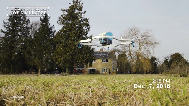 Amazon commence les livraisons par Drones aux USA !