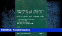 READ Immigration and Nationality Laws of the United States: Selected Statutes, Regulations and