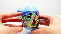 Play Doh Surprise Eggs Hello Kitty Mickey Mouse and Friends Barbie Ben 10