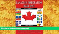 Hardcover Canadian Immigration Made Easy - 2nd Edition On Book