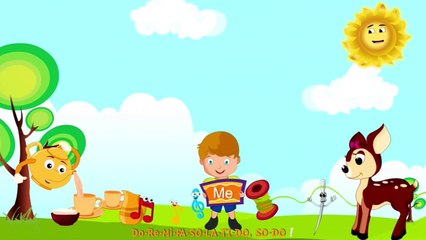 Do Re Mi + Lyrics | Nursery Rhymes - Songs for Kids!