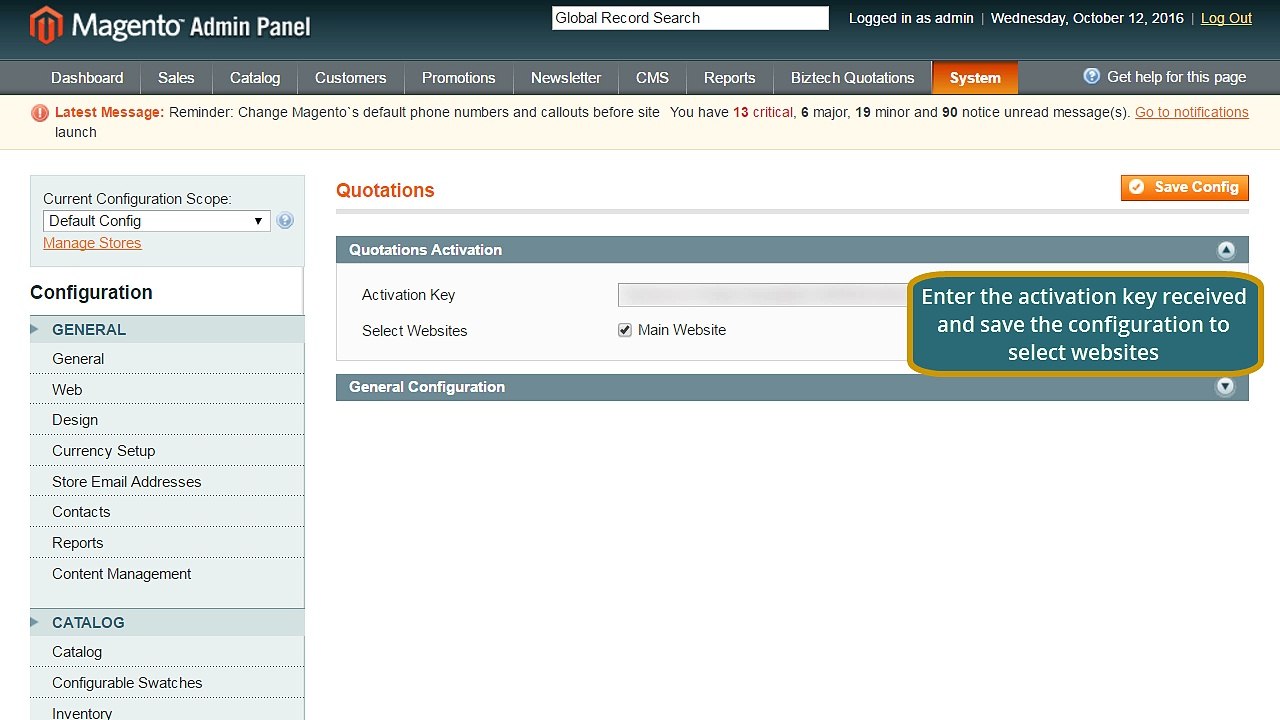 Magento Quotation Manager Extension from Biztech