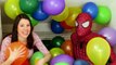 BALLOON POP CHALLENGE Surprise Toys inside a FULL ROOM of Balloons DisneyCarToys vs Spiderman