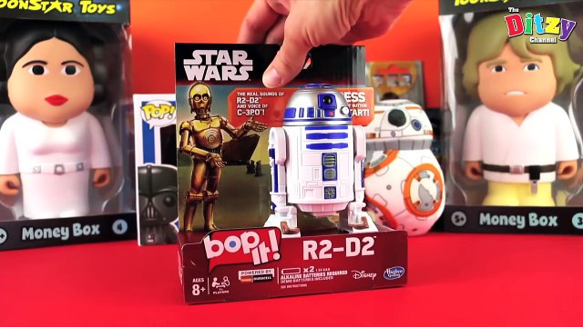 STAR WARS R2-D2 BOP IT! Interactive electronic game Unboxing & play