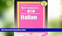 Best Price ITALIAN (SAT Subject Test Series) (Passbooks) (COLLEGE BOARD SAT SUBJECT TEST SERIES