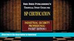 Hardcover ISP Certification-The Industrial Security Professional Exam Manual Pocket Edition 1 or
