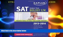 Price Kaplan SAT Subject Test Biology E/M 2013-2014 (Kaplan Test Prep) Kaplan On Audio