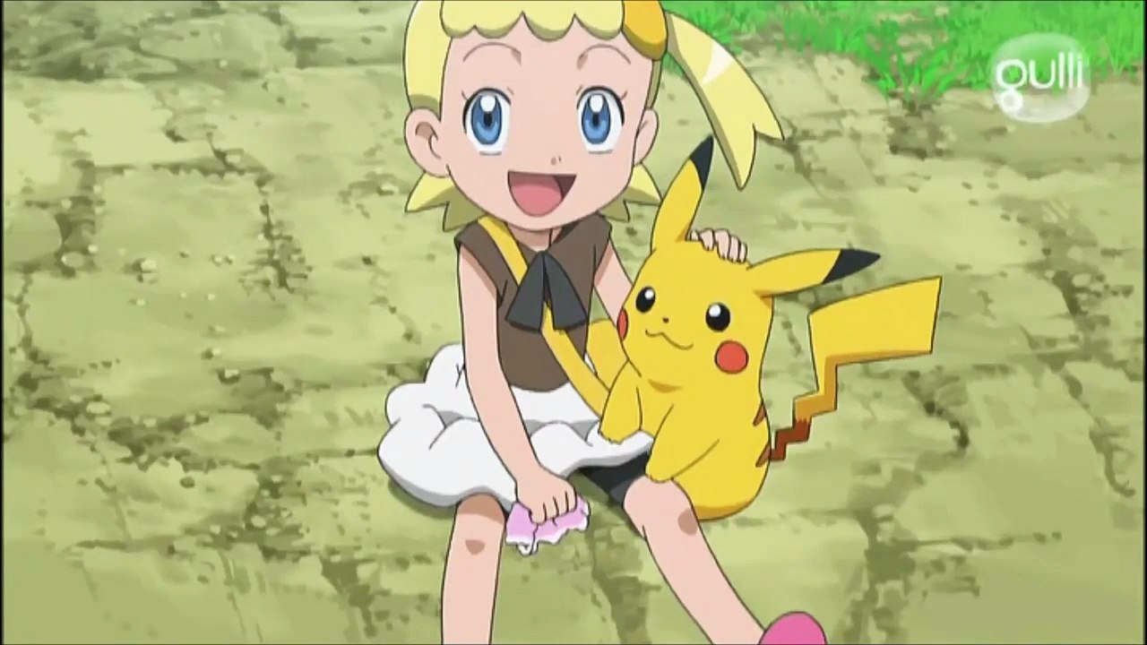 Pokémon - Pikachu aime quon lui caresse la queue