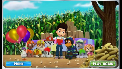 PAW Patrol - Cartoon Movie Game - New PAW Patrol Game Episode For Kids 2016