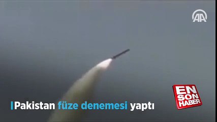 Pakistan füze denemesi yaptı | En Son Haber