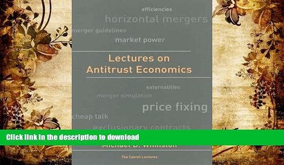 Download Video: Read Book Lectures on Antitrust Economics (Cairoli Lectures) Kindle eBooks