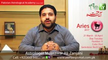 Aries Horoscope 2017 by Astrologer Mussawar Ali Zanjani