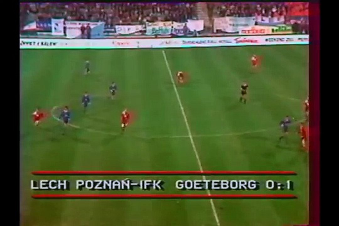 04.11.1992 - 1992-1993 UEFA Champions League 2nd Round 2nd Leg KKS Lech Poznan 0-3 IFK Göteborg