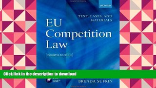 PDF EU Competition Law: Text, Cases   Materials Full Download