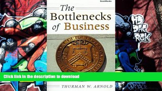 Pre Order The Bottlenecks of Business Full Book