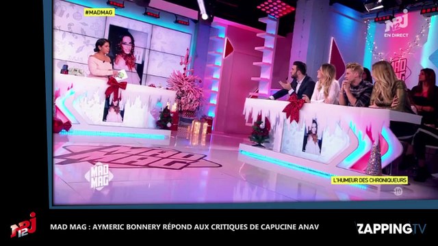 Mad Mag : Aymeric Bonnery répond aux critiques de Capucine Anav, Ayem la tacle