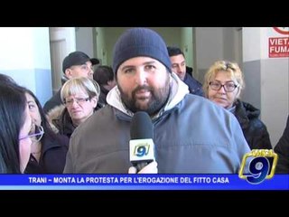 Trani  | Monta la protesta per l'erogazione del fitto casa