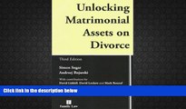 PDF [FREE] DOWNLOAD  Unlocking Matrimonial Assets on Divorce: Third Edition TRIAL EBOOK