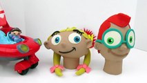 LITTLE EINSTEINS!! Two Play-Doh Surprise Eggs!! LEO AND ANNIE! Rare Little Einsteins Toys   Rocket!!