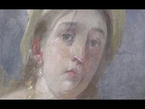 Napoli - Restaurati gli affreschi di Solimena nella Chiesa di Donnaregina (14.12.16)