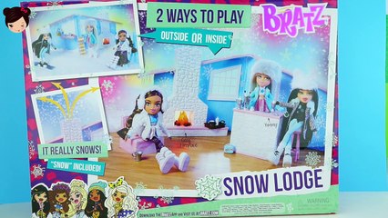 Casa de Nieve para Muñecas Barbie + Mini Episodio | Bratz Cabaña de Invierno