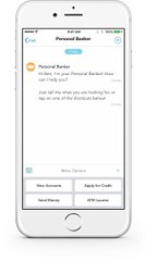 Banking | Personal-banker - ChatBot for Retail Banking | Avaamo ChatBot
