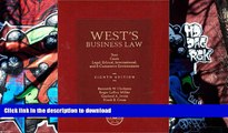 Read Book West s Business Law: Text and Cases--Legal, Ethical, Regulatory, International and