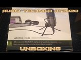 Audio Technica AT 2020 Unboxing, Set-Up and Test