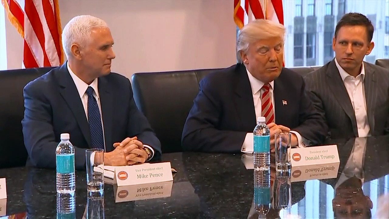 Trump umschmeichelt das Silicon Valley