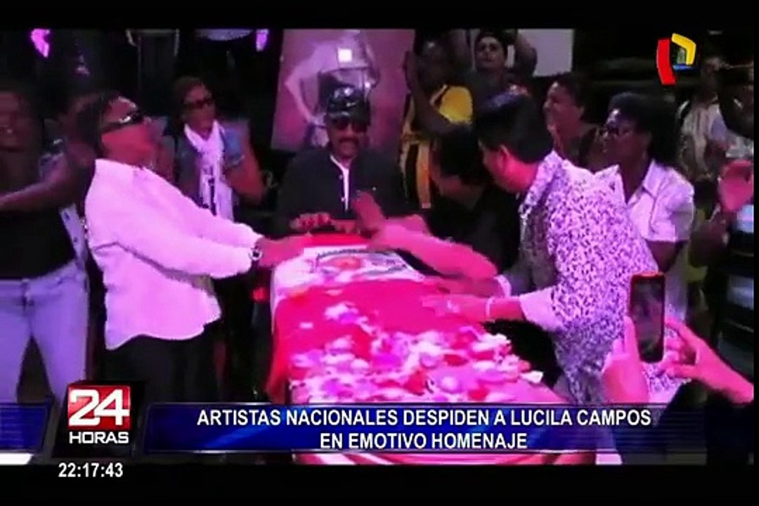 Así fue el emotivo homenaje de despedida a Lucila Campos