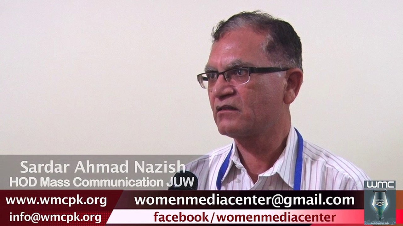 Dr. Sardar Ahmad Nazish says about WMC-Pakistan