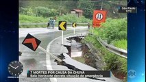 Chuva deixa pelo menos sete mortos em Minas Gerais