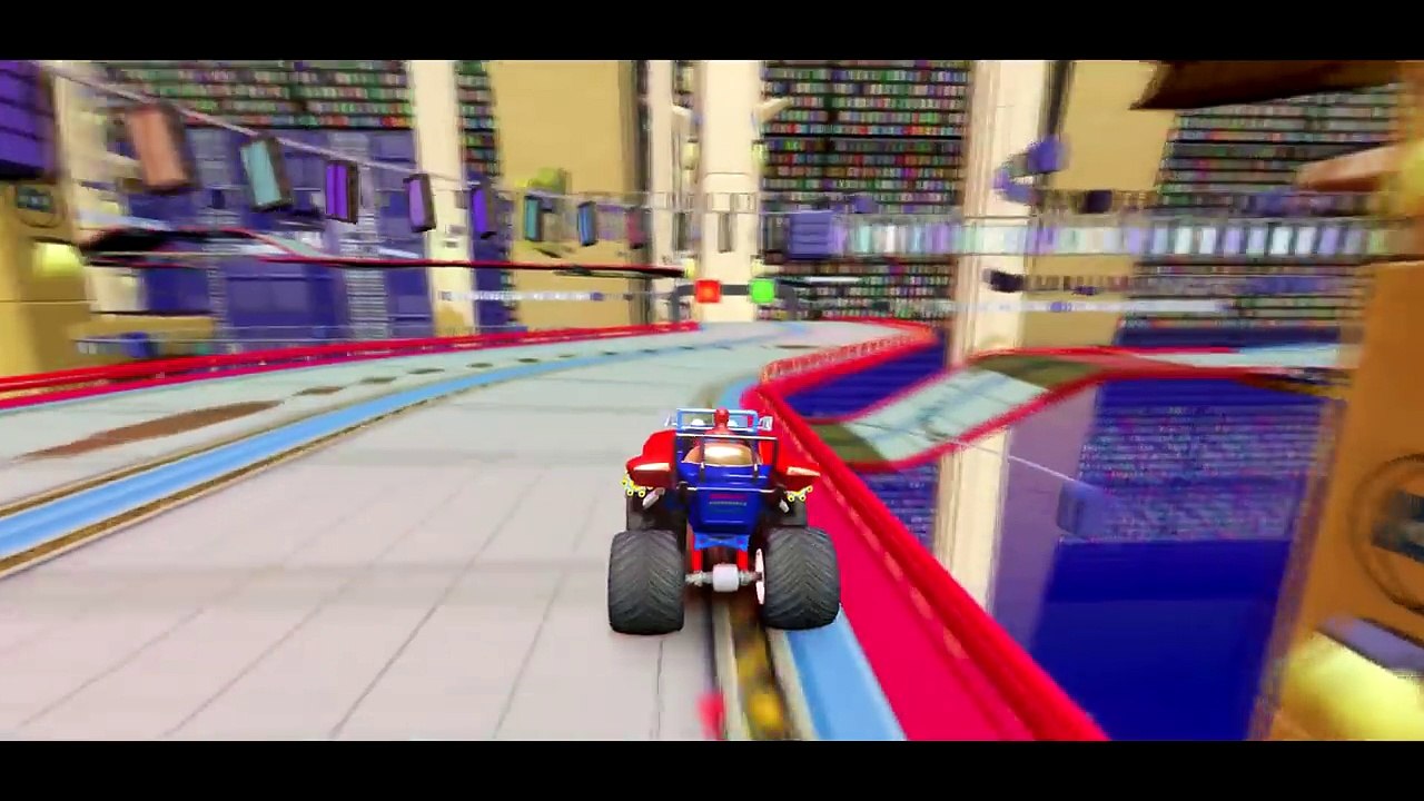 Spider-Man, Donald Duck, Mickey Mouse Crazy Race + Nursery Rhymes Playlist for kids