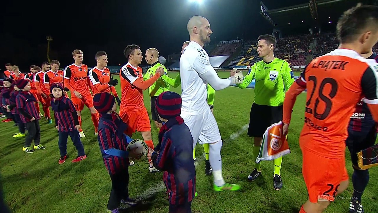 19. kolejka LOTTO EKSTRAKLASY: Pogoń Szczecin 1:1 KGHM Zagłębie Lubin