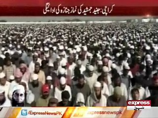 FUNERAL PRAY OF JUNAID JAMSHAID