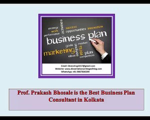 1.Prof. Prakash Bhosale is the Best Business Plan Consultant in Kolkata