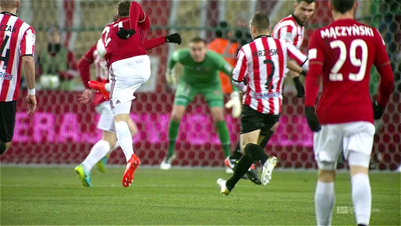 19. kolejka LOTTO EKSTRAKLASY: Wisła Kraków 1:1 Cracovia