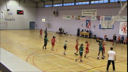 Blanc et Rouge Action : U15F ASCA - Le Mans JCM 10/12/2016