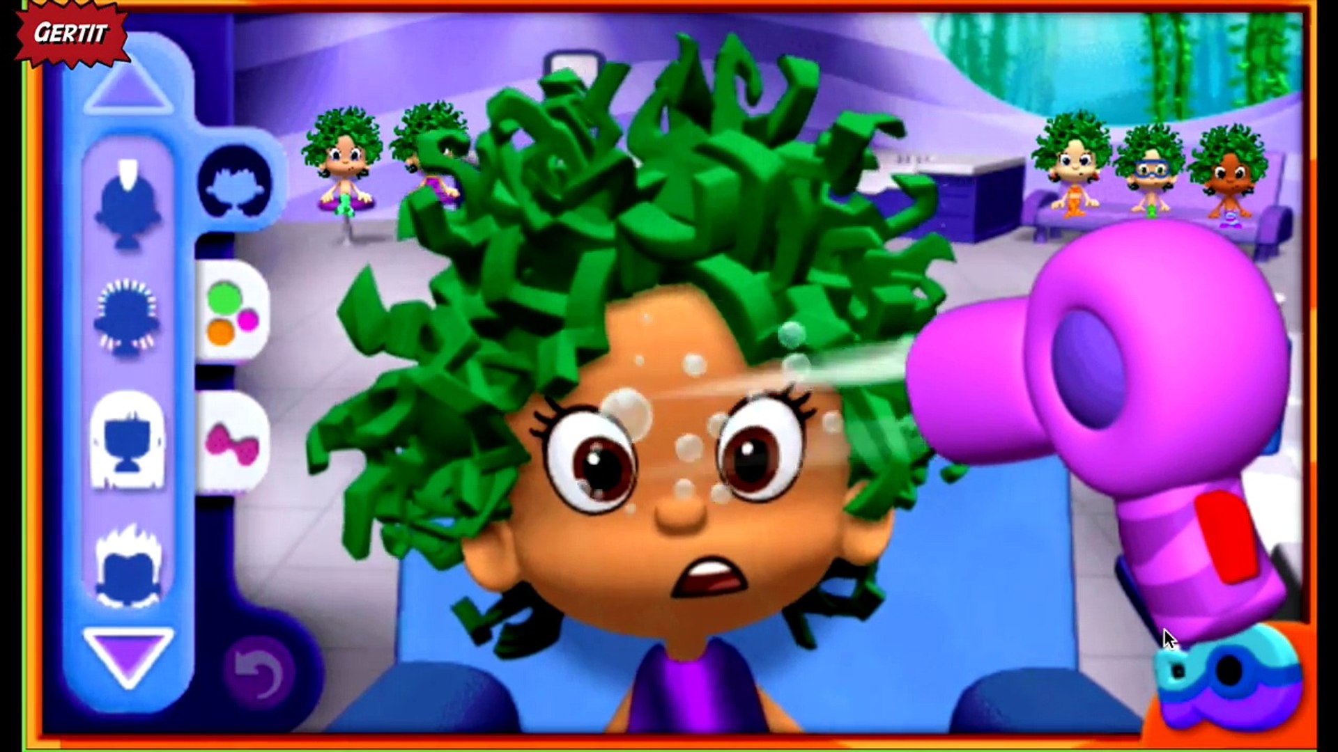 Bubble Guppies: Good Hair Day for Kids - Haircut Full English Game For Kids  Nick Jr. By GERTIT – Видео Dailymotion
