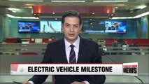 No. of electric vehicles on Korean market surpasses 10,000