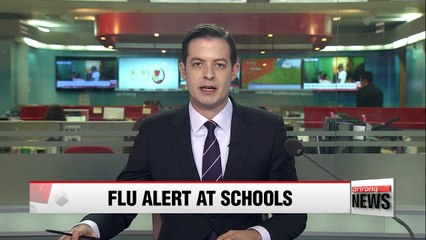 Grade schools on nationwide alert as flu cases quadruple