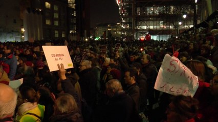 Rassemblement de soutien à la population d'Alep