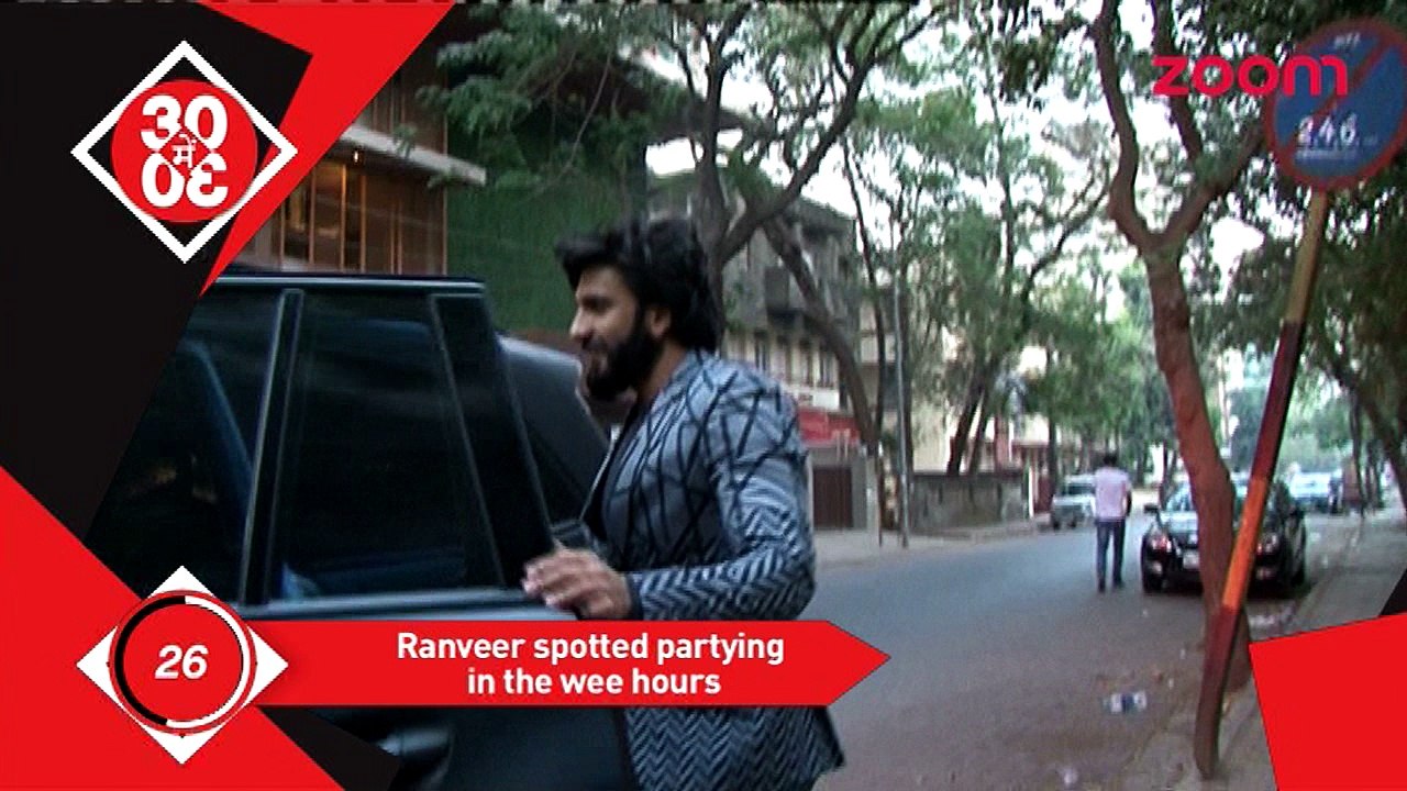Ranveer Singh Spotted After A House Party, Katrina Sizzles In A Bridal Attire