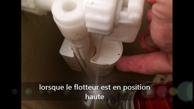 comment réparer une fuite de chasse d'eau
