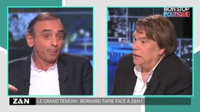 Bernard Tapie menace Éric Zemmour de lui en coller une