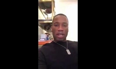 Drogba Didier felicite Serge Beynaud pour son mariage