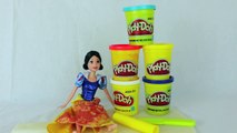 Play Doh Disney Princess Barbie Snow White Princess Dress Gown From Play-Doh on Barbie