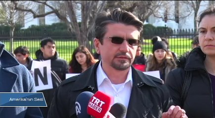 Beyaz Saray Önünde İstanbul Saldırısı Protestosu